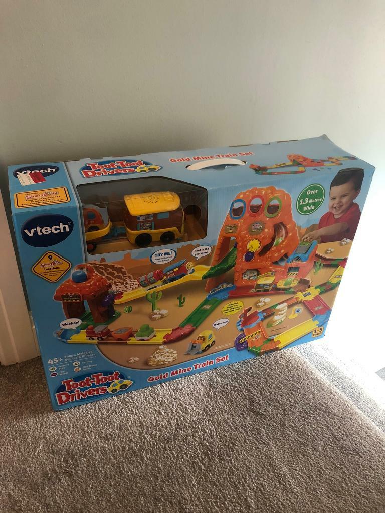 vtech goldmine train set